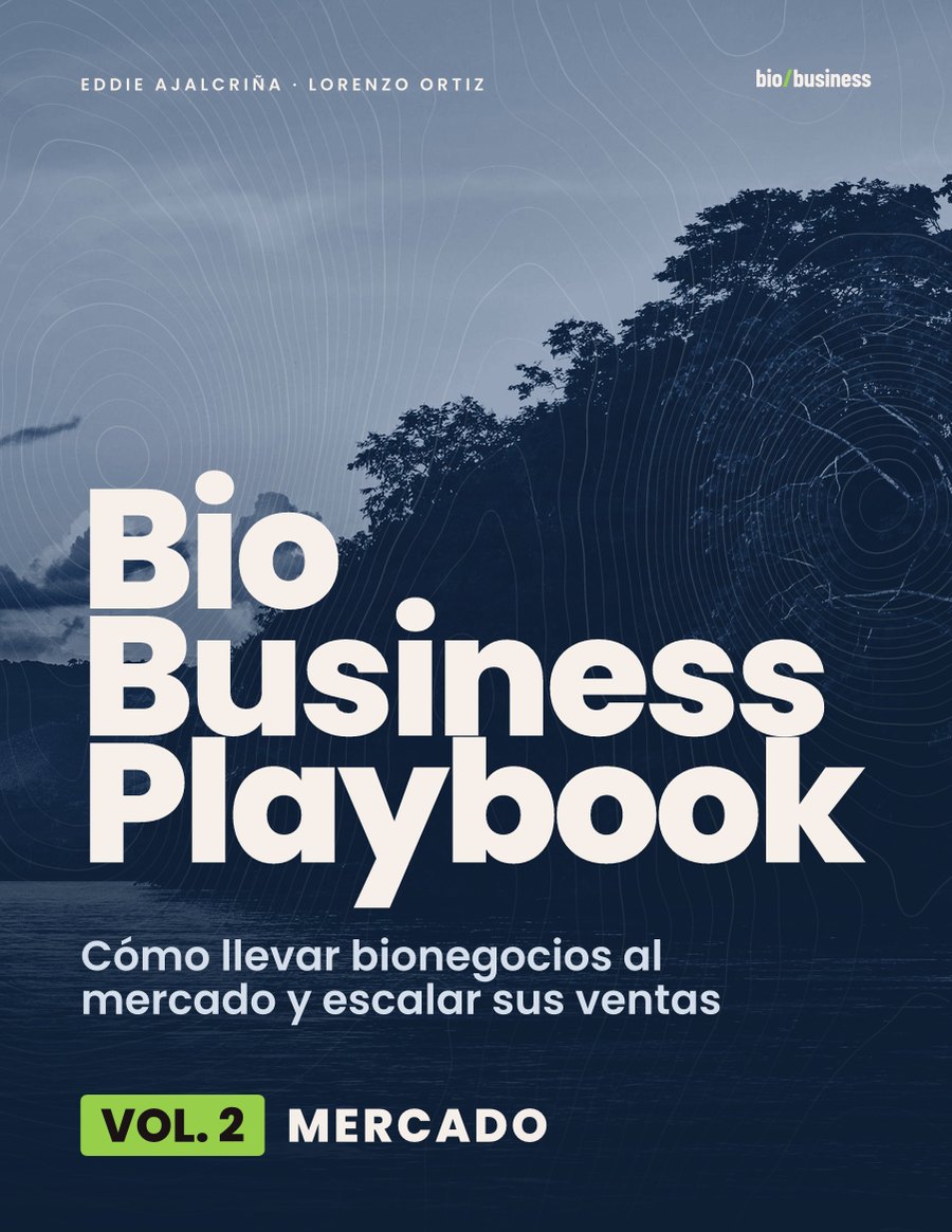 Portada del Bio Business Playbook, Vol. 2: Mercado